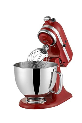 5 QT Polished Stainless Metal Mixer Bowl for KITCHENAID Tilt-Head Stand Mixers (Suitable with 4.5 Quart and 5 Quart Fashions)