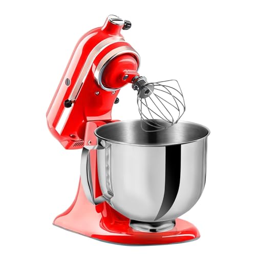 5 QT Stainless Metal Substitute Bowl for KitchenAid Artisan & Traditional Stand Mixers