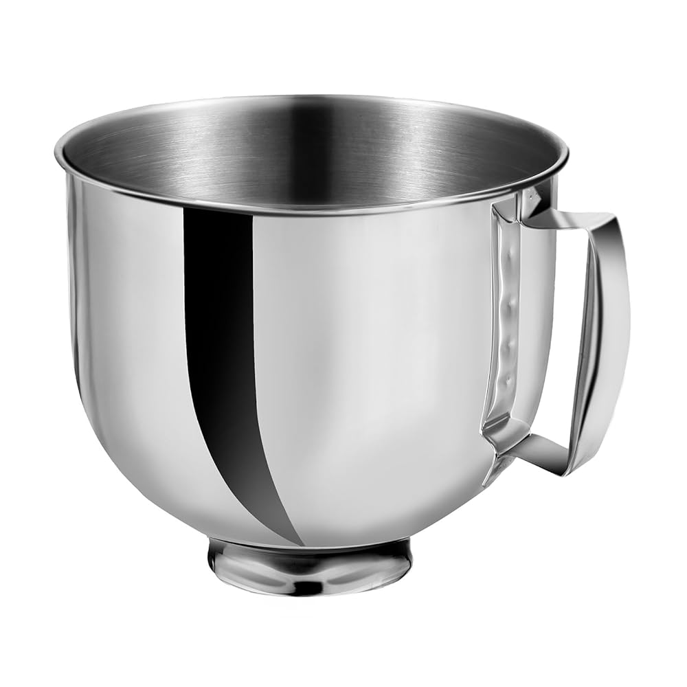 5 QT Stainless Metal Substitute Bowl for KitchenAid Artisan & Traditional Stand Mixers