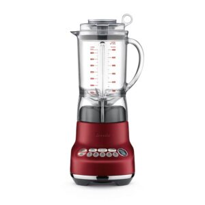 Breville Contemporary & Livid Pink Velvet 50 oz Blender – 1100 Watts, 5 Velocity Choices, with Equipment Included