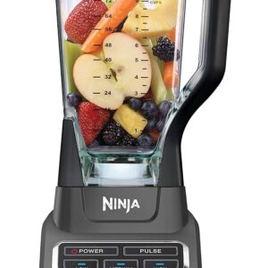 Ninja BL610 Skilled 72 OuncesBlender with 1000-Watt Base and Whole Crushing Know-how for Smoothies, Ice, and Frozen Fruit, Black with Pitcher