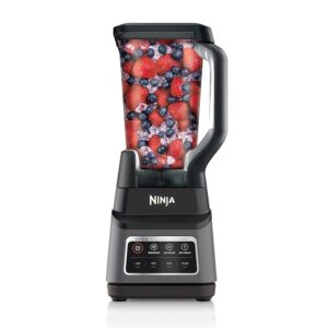 Ninja BN701 Skilled Plus Blender – 1400 Peak Watts, 3 Features for Smoothies, Frozen Drinks & Ice Cream with Auto IQ, 72-oz.Complete Crushing Pitcher & Lid, Darkish Gray