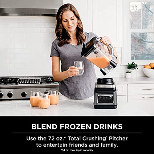 Ninja BN751 Skilled Plus DUO Blender with 1400 Peak Watts, 3 Auto-IQ Applications for Smoothies, Frozen Drinks, and Nutrient Extraction, Contains 72-oz.Whole Crushing...